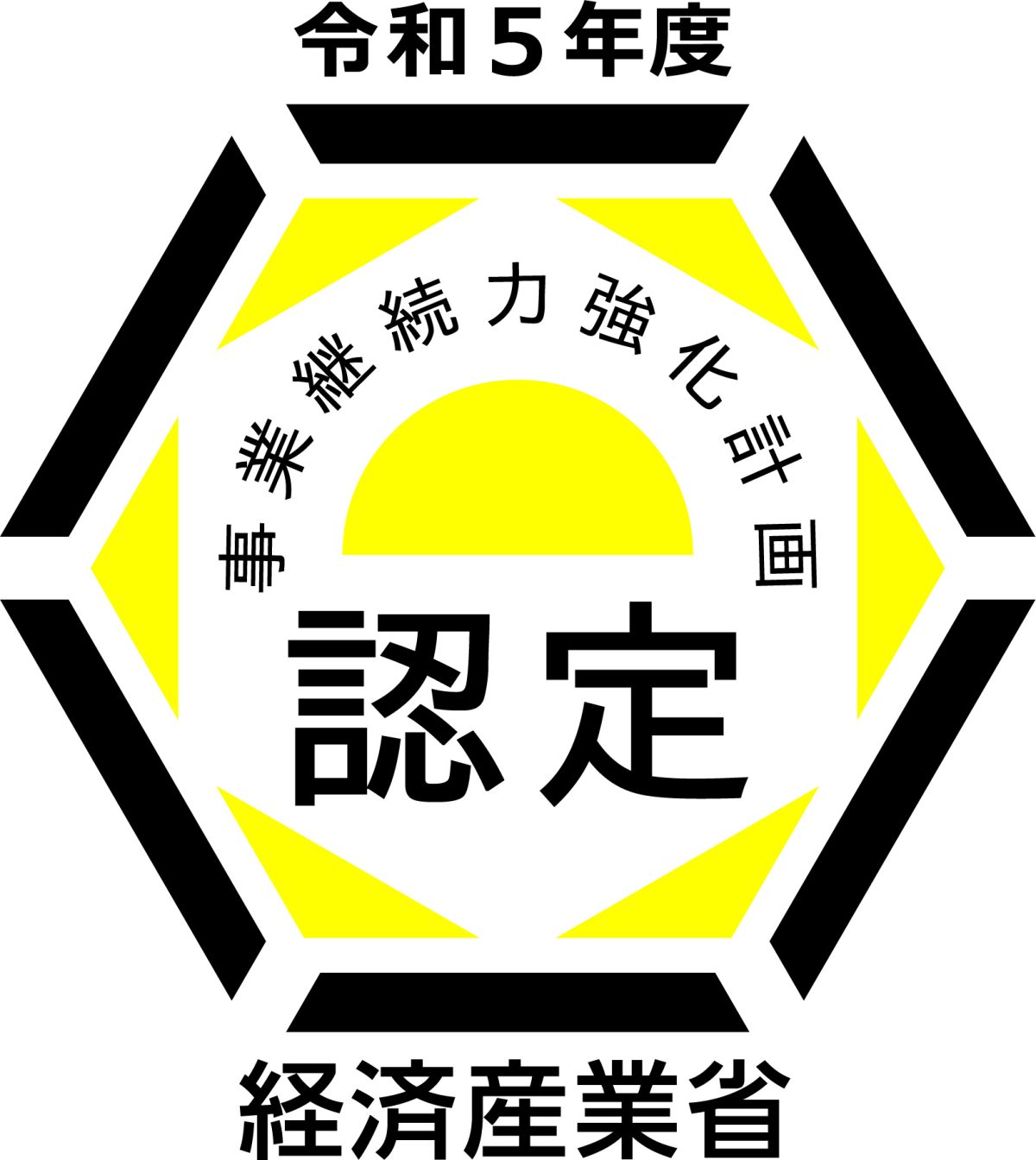 事業継続力強化計画　経済産業省認定