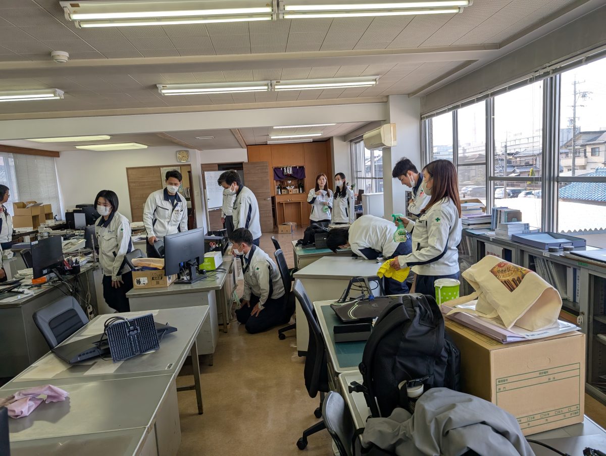 新入社員を迎える準備をしました！