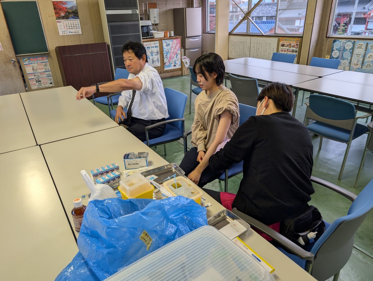 インフルエンザ予防接種💉をしました！〔社員全員接種します！〕【福利厚生が充実💉】